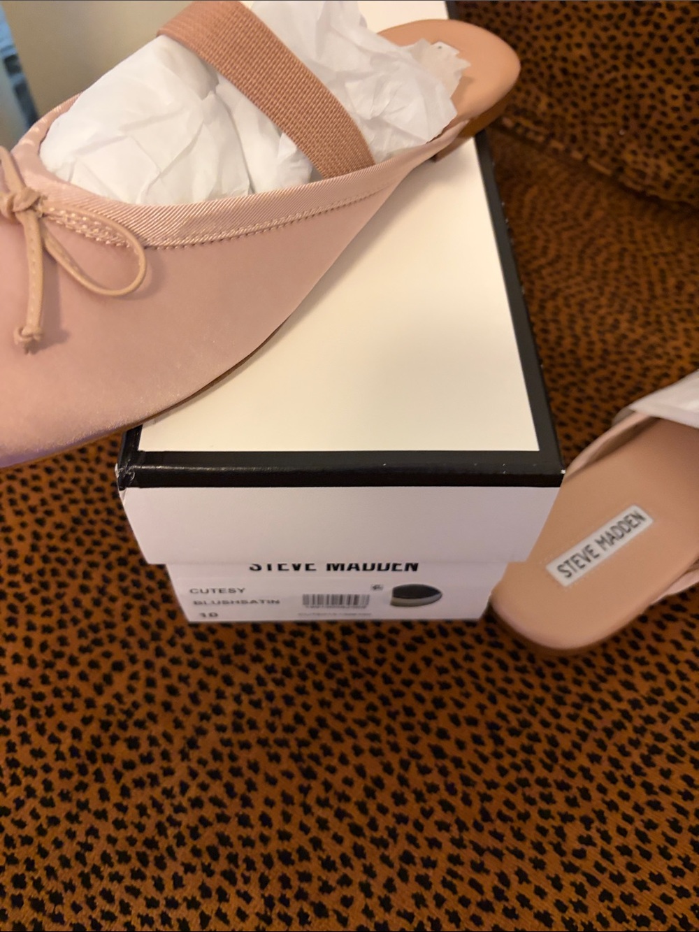 Steve Madden Blush Pink Ballet-Inspired Slide Mules